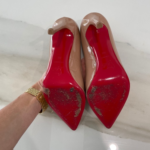 Christian Louboutin patent leather pumps size 38 - Picture 3 of 3